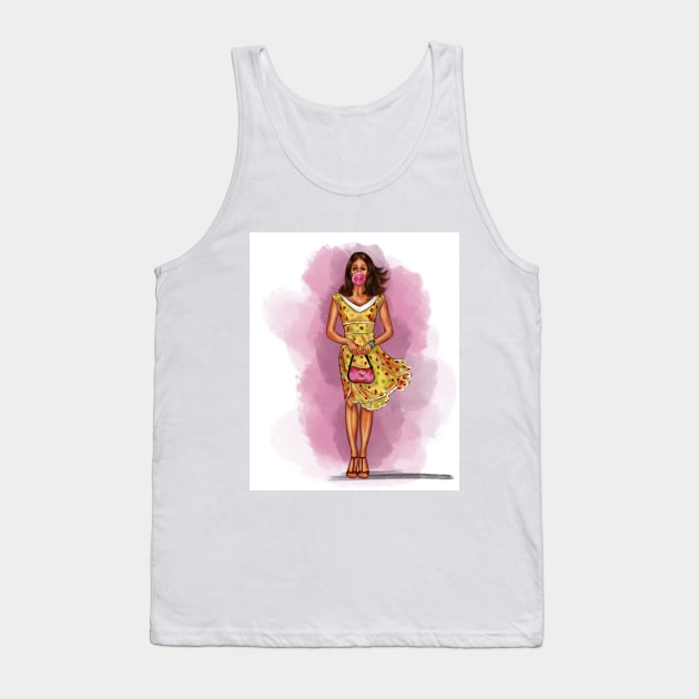 Jennifer Garner Tank Top by Svetlana Pelin